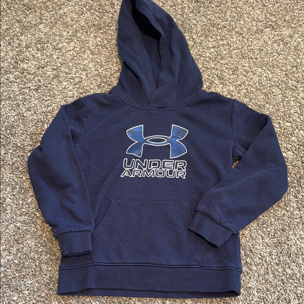 Under Armour Blue Matching Set Sweatshirt Hoodie - Picture 4 of 7